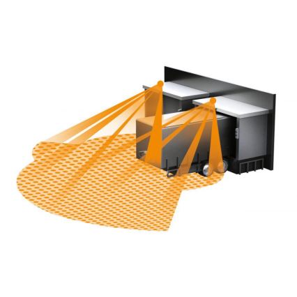 Steinel 059576 – Bewegungsmelder SensIQ IP54 weiß + Fernbedienung