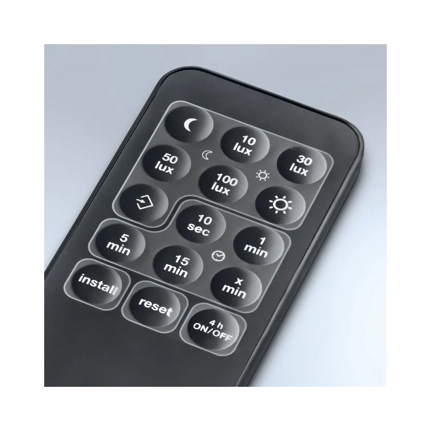 Steinel 059576 – Bewegungsmelder SensIQ IP54 weiß + Fernbedienung