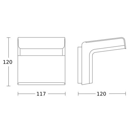 Steinel 059620 – Bewegungsmelder iHF 3D KNX IP54 anthrazit