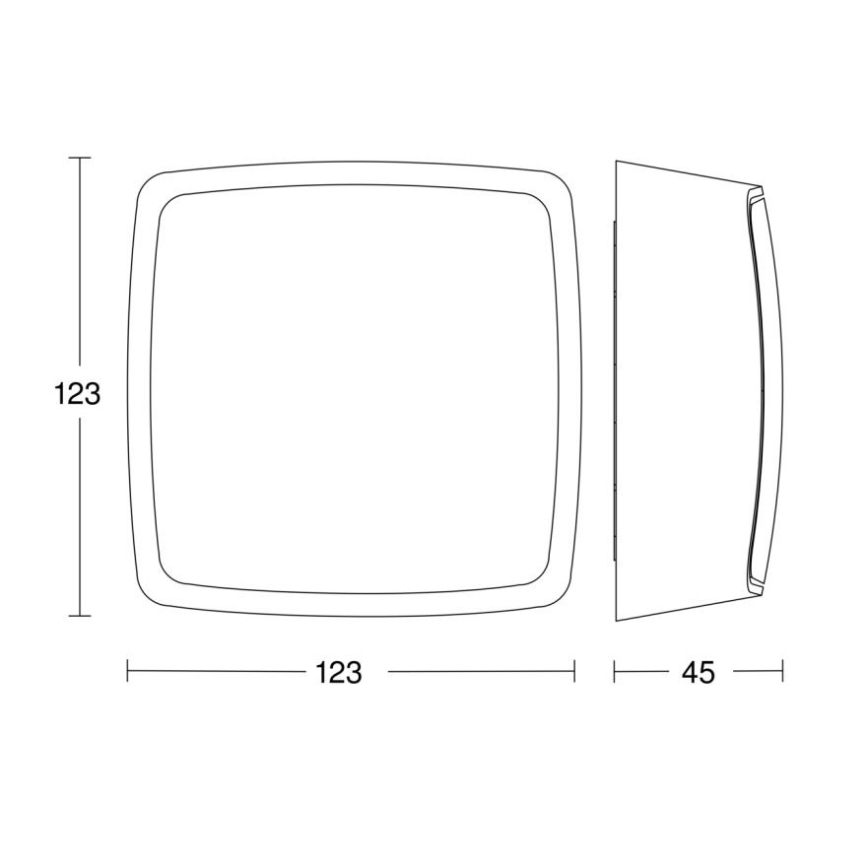 Steinel 066024 – Präsenzmelder True Presence IP weiß