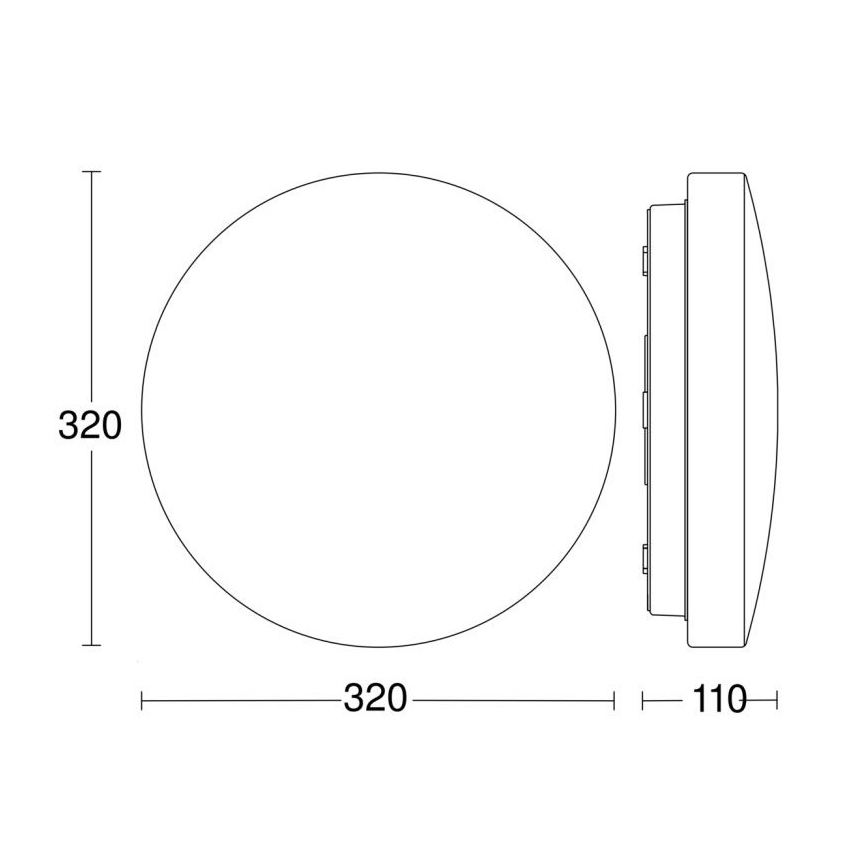Steinel 069735-LED Badezimmerleuchte mit Sensor RSPRO P2 9,5W/230V 4000K IP54