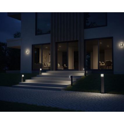 Steinel 078645 - LED-Wandleuchte für Außenbereiche mit Sensor L 845 SC 9W/230V 3000K IP44 anthrazit