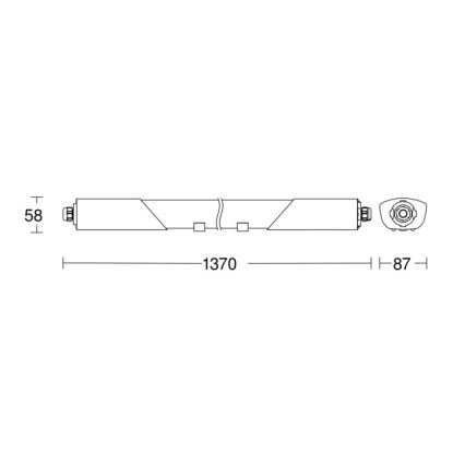 Steinel 079178 - LED-Hochleistungsleuchte mit Sensor RS PRO CONNECT 5100 SL LED/30W/230V IP66