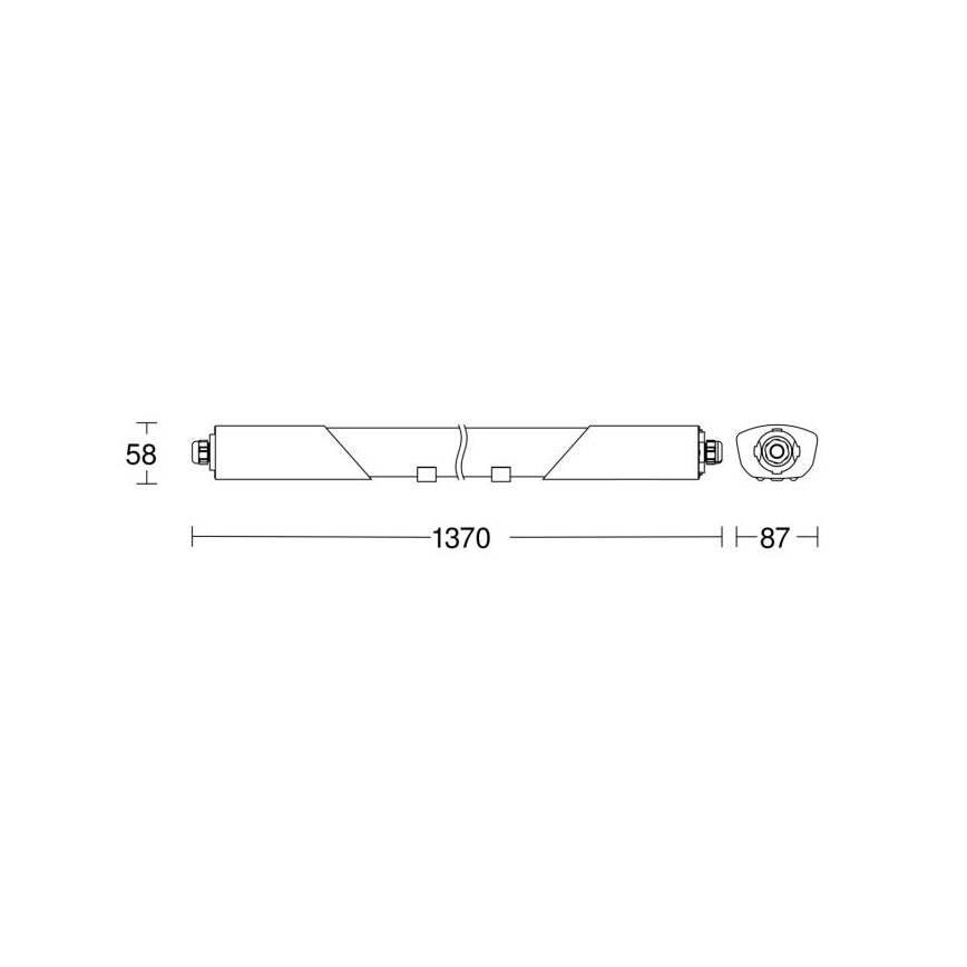 Steinel 079178 - LED-Hochleistungsleuchte mit Sensor RS PRO CONNECT 5100 SL LED/30W/230V IP66