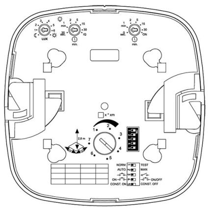 Steinel 079529 – Präsenzmelder HF 360 DALI-2 APC weiß