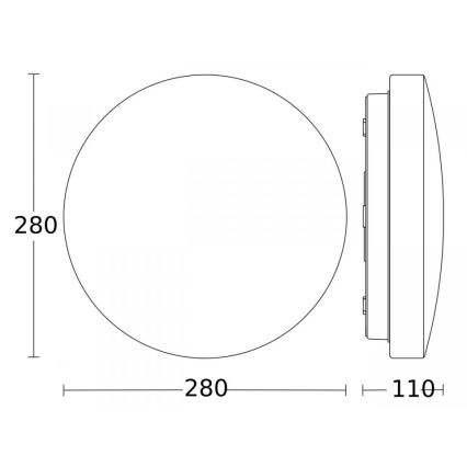 Steinel 079734 – LED-Deckenleuchte mit Sensor RS 20 S LED/9,4W/230V 3000K IP44