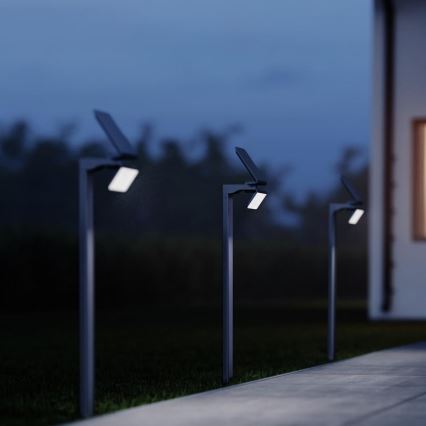 Steinel 085681 - LED Außen-Solarlampe mit Sensor XSolar GL-S LED/1,2W/2500 mAh IP44