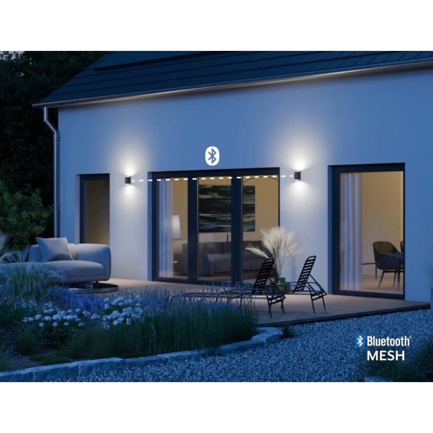 Steinel 087739 - LED Außen-Wandleuchte mit Sensor 2xGU10/14,5W/230V L 940SC IP44