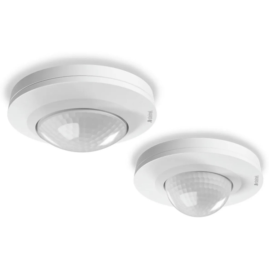 Steinel 087890 - Outdoor-Bewegungssensor mit Präsenzsensor PD-8 ECO COM1 360° IP54 weiß