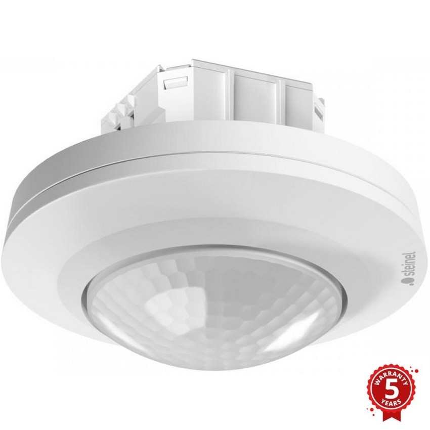 Steinel 087999 - Bewegungssensor mit Präsenzsensor PD-8 ECO KNX 360° weiß