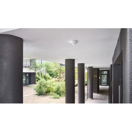 Steinel 088156 - Outdoor-Bewegungssensor mit Präsenzsensor PD-8 ECO DALI-2 360° IP54 weiß