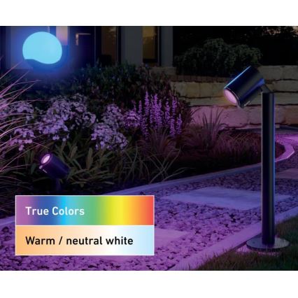 Steinel 089344 - LED RGBW Außenleuchte mit Sensor LED/7,9W/24V IP65