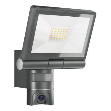Steinel 092603 - LED-Strahler mit Sensor und Kamera LED/21W/230V IP44