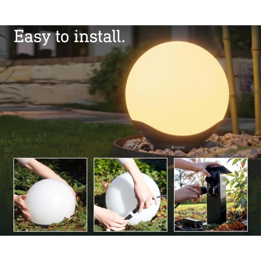 Steinel 094829 - Basisset LED RGBW Außenleuchte LED/5,04W/24V 300 mm IP65