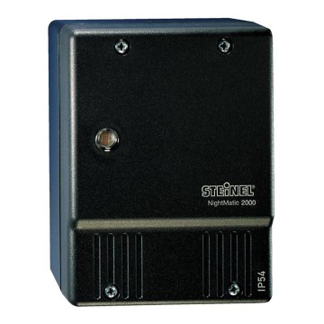STEINEL 550318 - Dämmerungsschalter NightMatic 2000 schwarz IP54