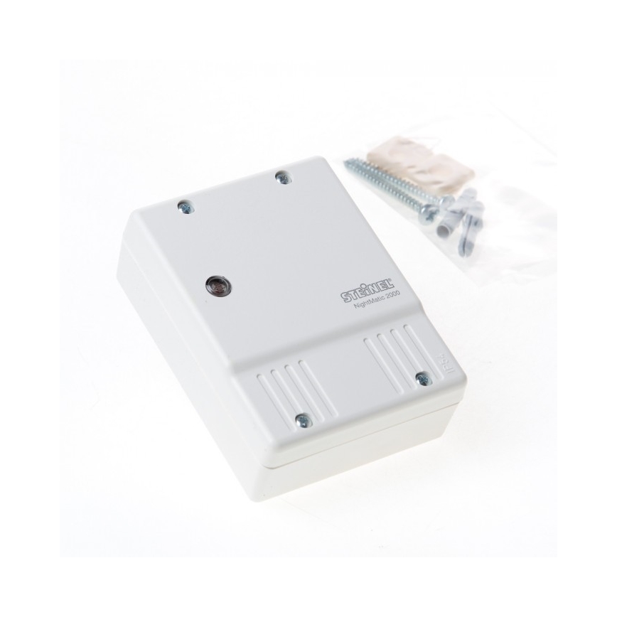 STEINEL 550417 - (Himalaya-)Salzlampe NightMatic 2000 weiß