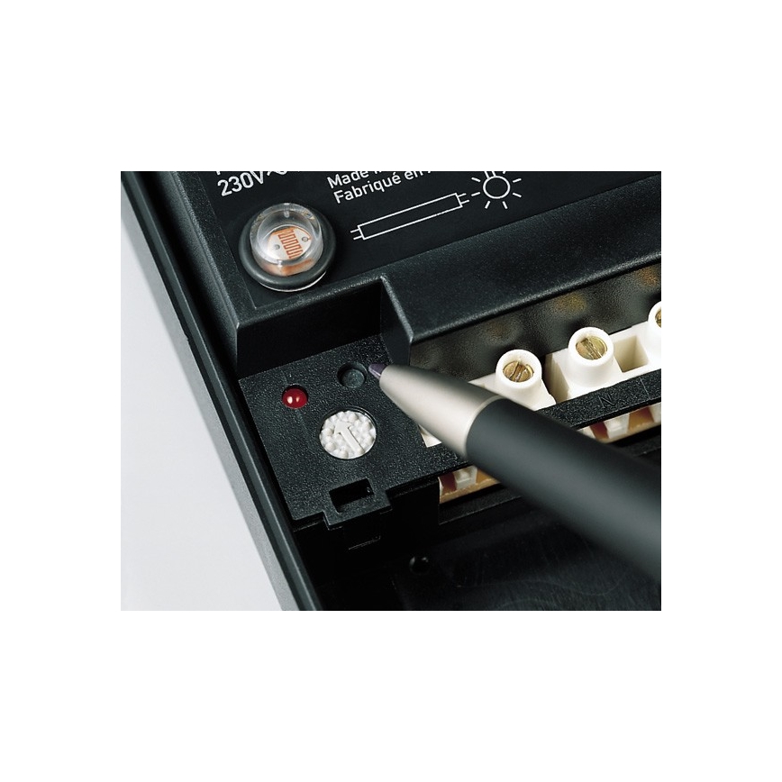 STEINEL 550516 - (Himalaya-)Salzlampe NightMatic 3000 Vario schwarz