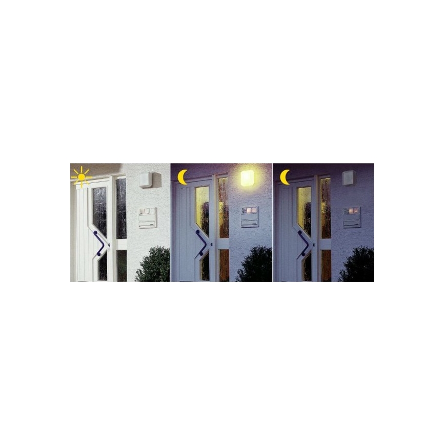 STEINEL 550516 - (Himalaya-)Salzlampe NightMatic 3000 Vario schwarz