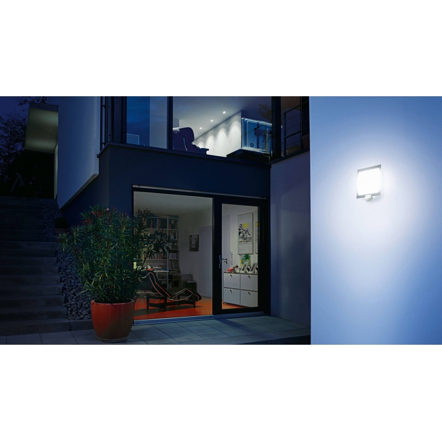 Steinel 566814 – Außenwandleuchte mit Sensor 1×E27/60W/240V L 20 S IP44
