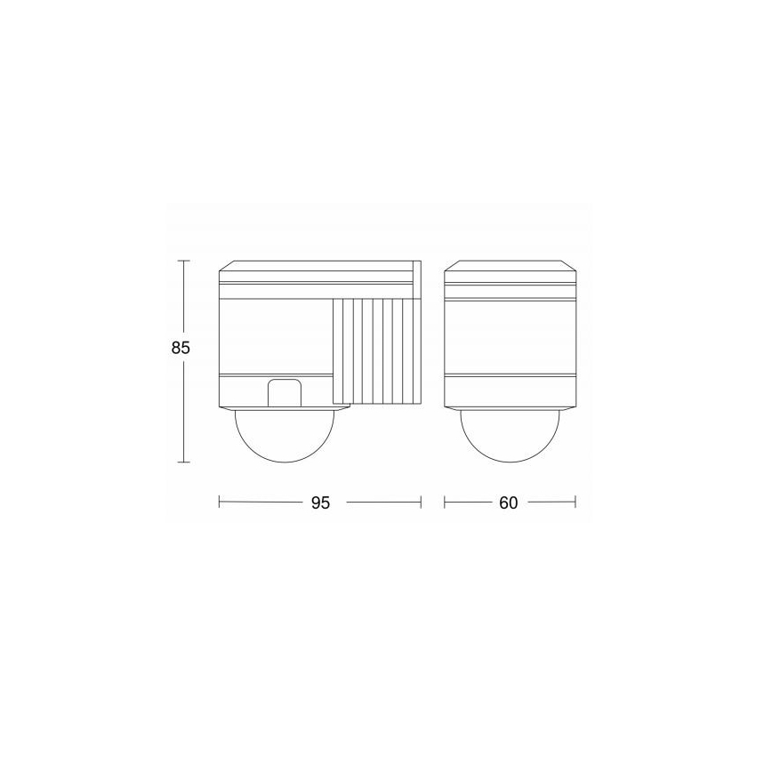 STEINEL 602215 - Infrarotsensor IS 300 weiß