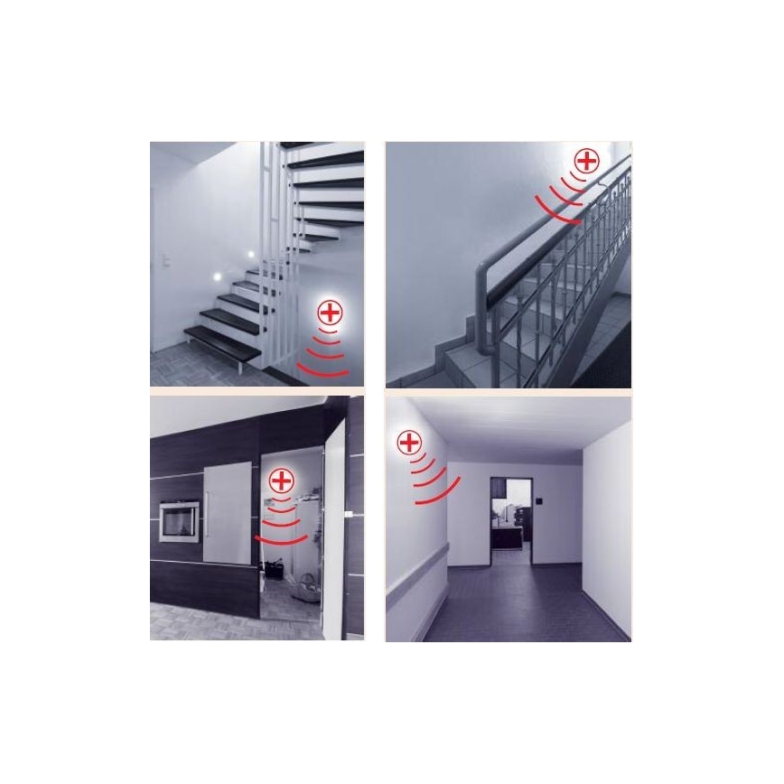 STEINEL 730116 - Deckenleuchte mit Sensor RS 100 L weiß
