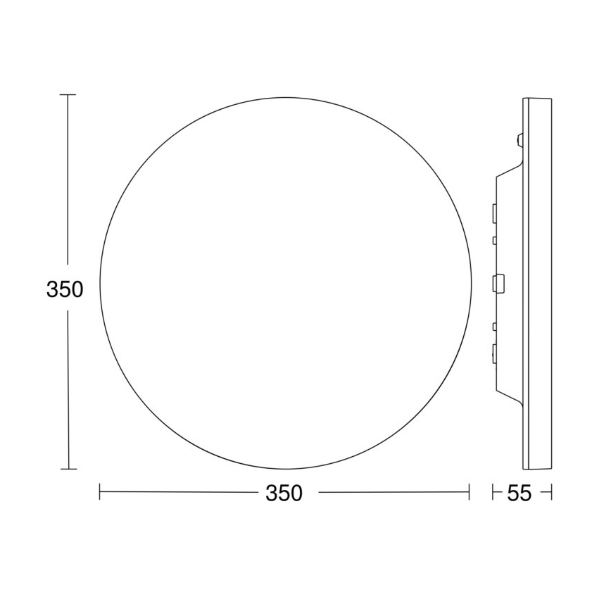 Steinel - Dimmbare LED-Deckenleuchte mit Sensor RSPROR20BASIC 15,3W/230V IP40 3000K