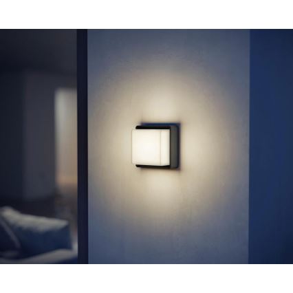 Steinel - Dimmbare LED-Wandleuchte L 845 C LED/9W/230V 3000K IP44 anthrazit