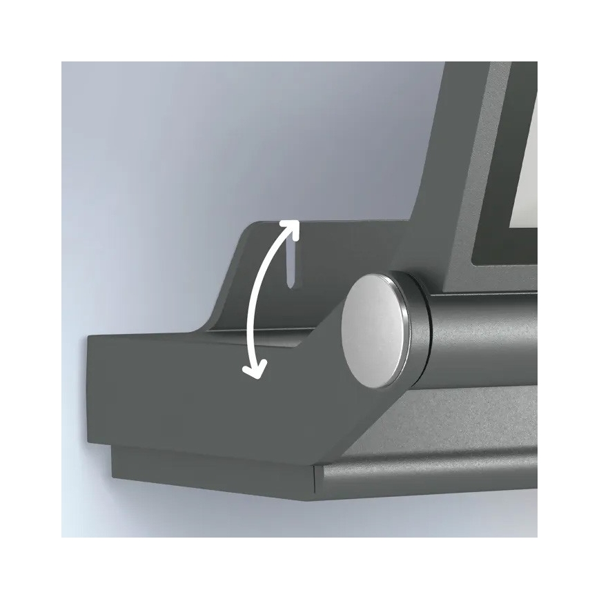 Steinel - LED-Strahler mit Sensor XLED PRO ONE S 18,4W/230V IP44 3000K anthrazit + Fernbedienung