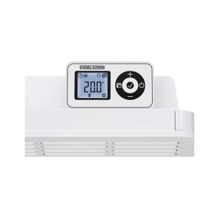 Stiebel Eltron - Wandkonvektor mit LCD-Anzeige und elektronischem Thermostat 2000W/230V IP24