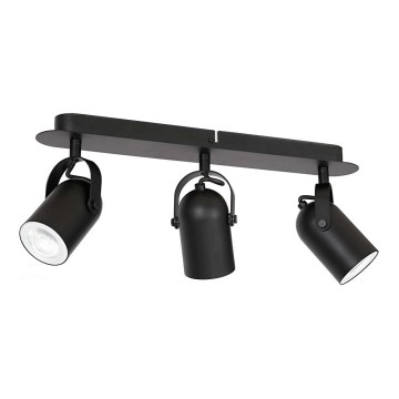 Strahler AMO 3xGU10/8W/230V schwarz