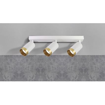 Strahler ARRAS 3xGU10/10W/230V weiß