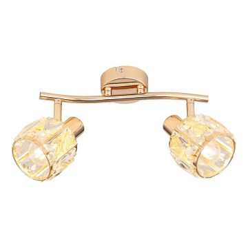 Strahler DUBAI 2xE14/40W/230V Roségold