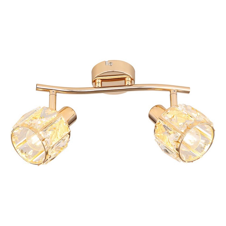 Strahler DUBAI 2xE14/40W/230V Roségold