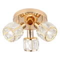 Strahler DUBAI 3xE14/40W/230V d 36 cm Roségold