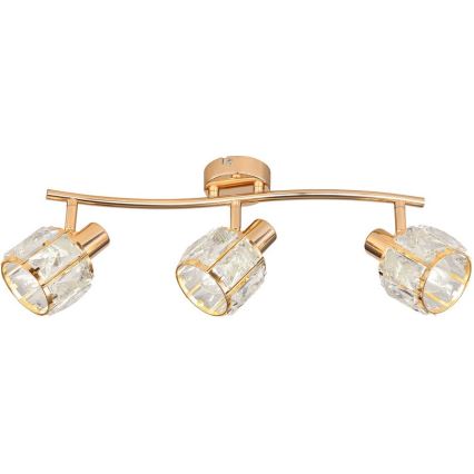 Strahler DUBAI 3xE14/40W/230V Roségold