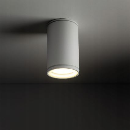 Strahler FLARE 1xGU10/10W/230V 10 cm weiß