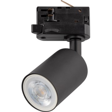 Strahler für 3-Phasen-Schienensystem TOP 1xGU10/10W/230V schwarz