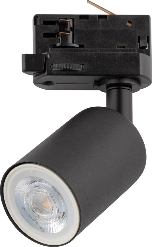 Strahler für 3-Phasen-Schienensystem TOP 1xGU10/10W/230V schwarz
