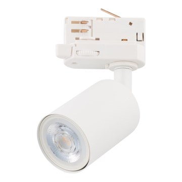Strahler für 3-Phasen-Schienensystem TOP 1xGU10/10W/230V weiß
