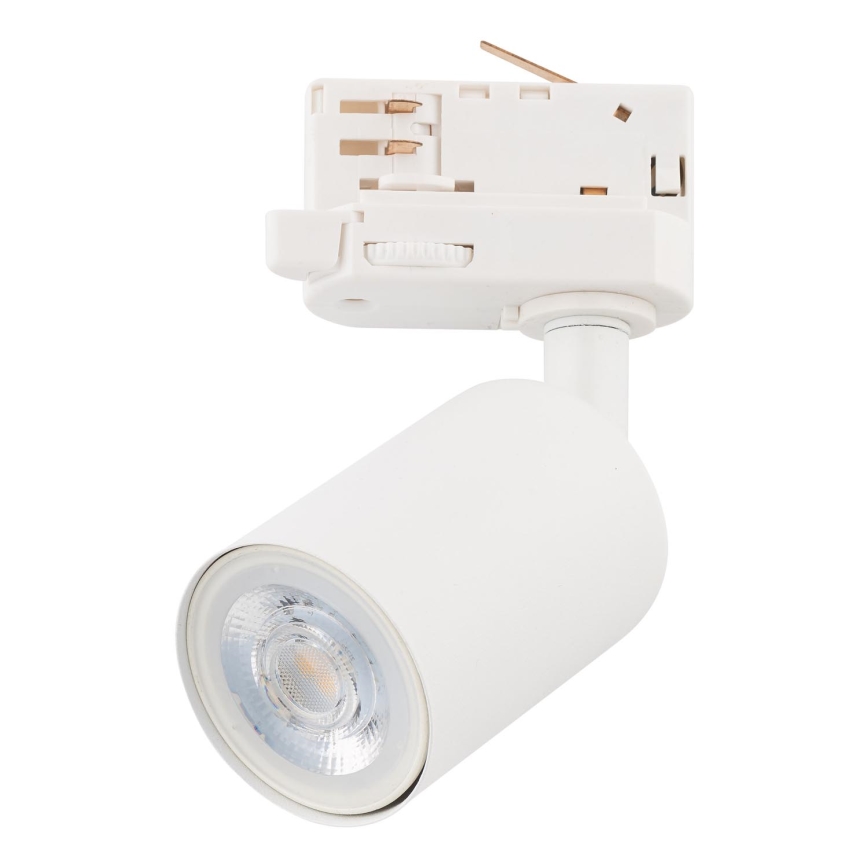 Strahler für 3-Phasen-Schienensystem TOP 1xGU10/10W/230V weiß