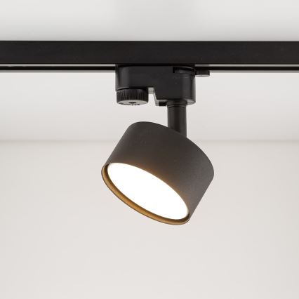 Strahler für 1-Phasen-Schienensystem AVIA 1xGX53/15W/230V schwarz