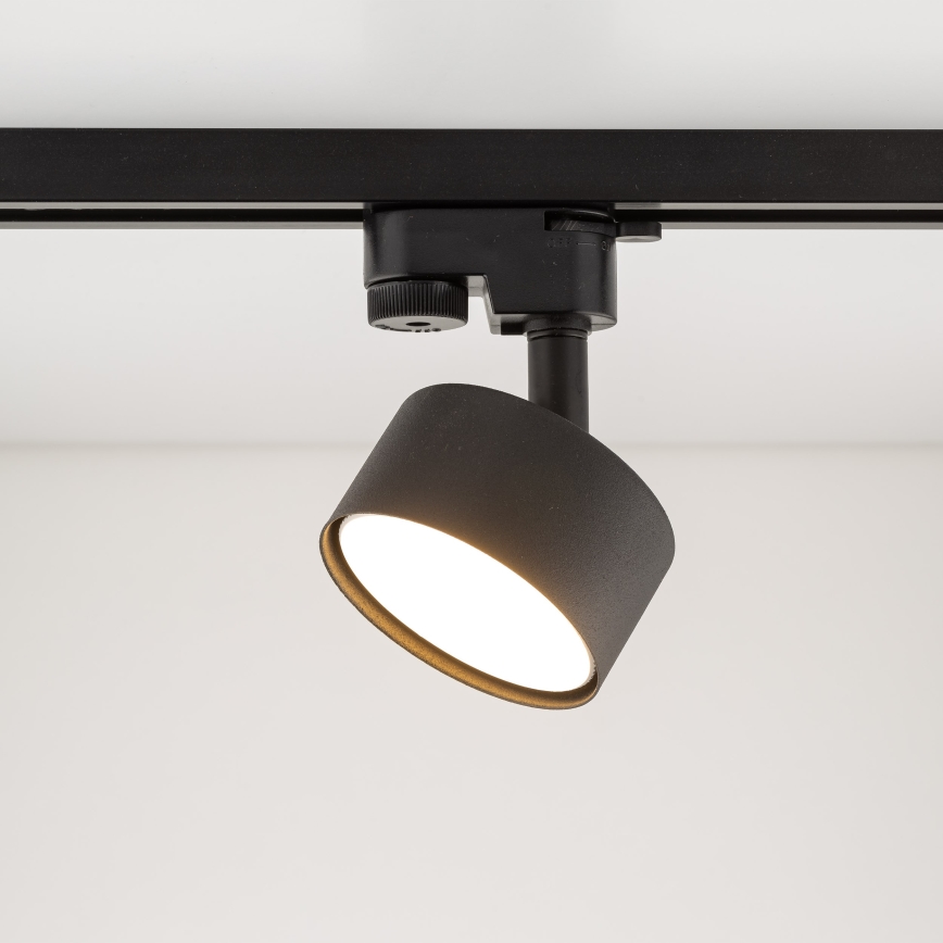 Strahler für 1-Phasen-Schienensystem AVIA 1xGX53/15W/230V schwarz