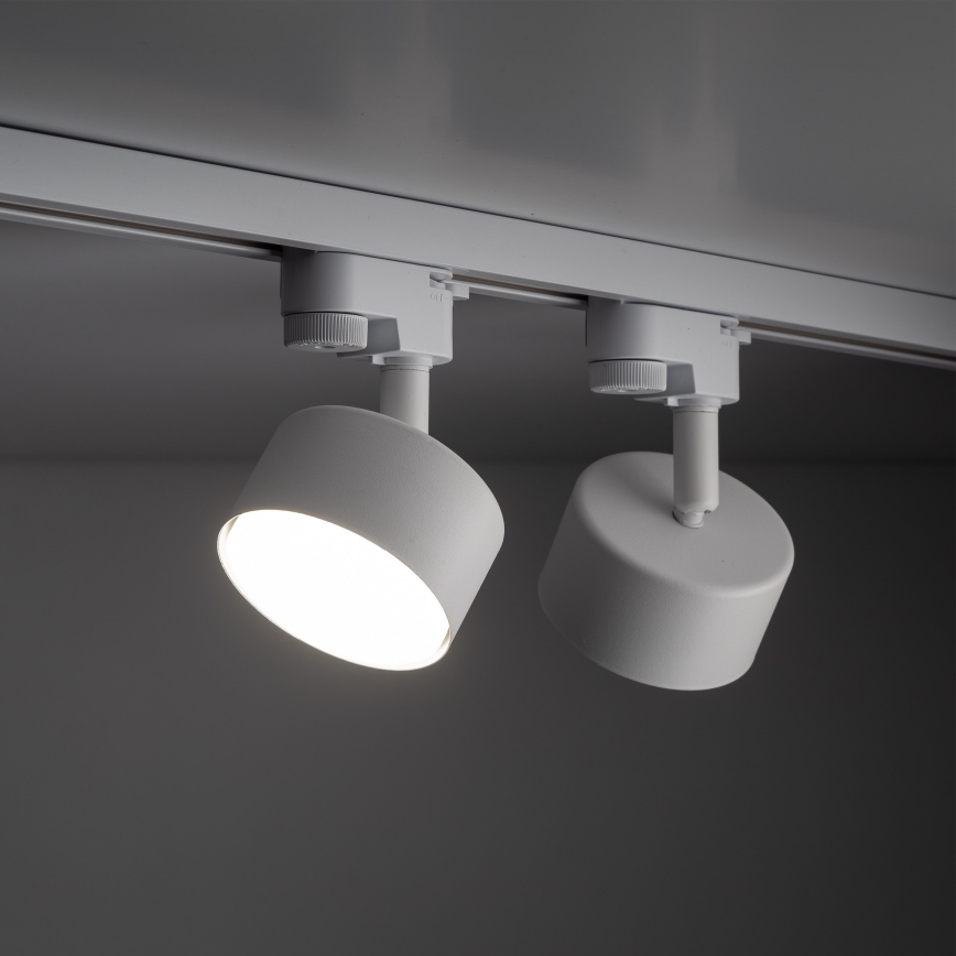 Strahler für 1-Phasen-Schienensystem AVIA 1xGX53/15W/230V weiß