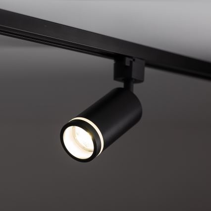 Strahler für 1-Phasen-Schienensystem JET RING 1xGU10/10W/230V schwarz