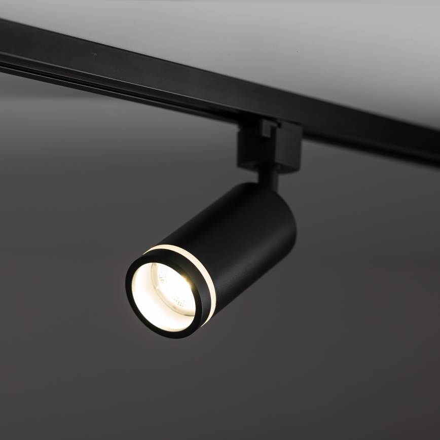 Strahler für 1-Phasen-Schienensystem JET RING 1xGU10/10W/230V schwarz