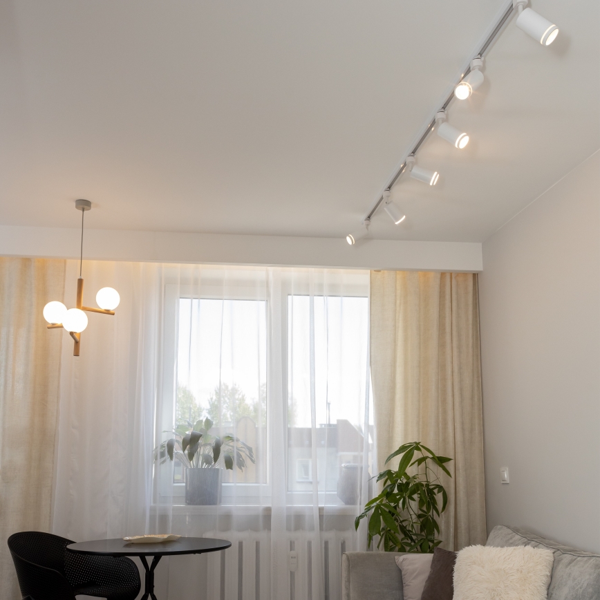 Strahler für 1-Phasen-Schienensystem JET RING 1xGU10/10W/230V weiß