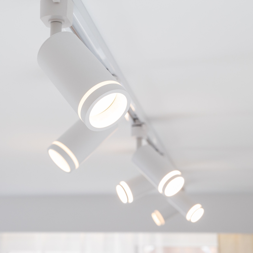 Strahler für 1-Phasen-Schienensystem JET RING 1xGU10/10W/230V weiß