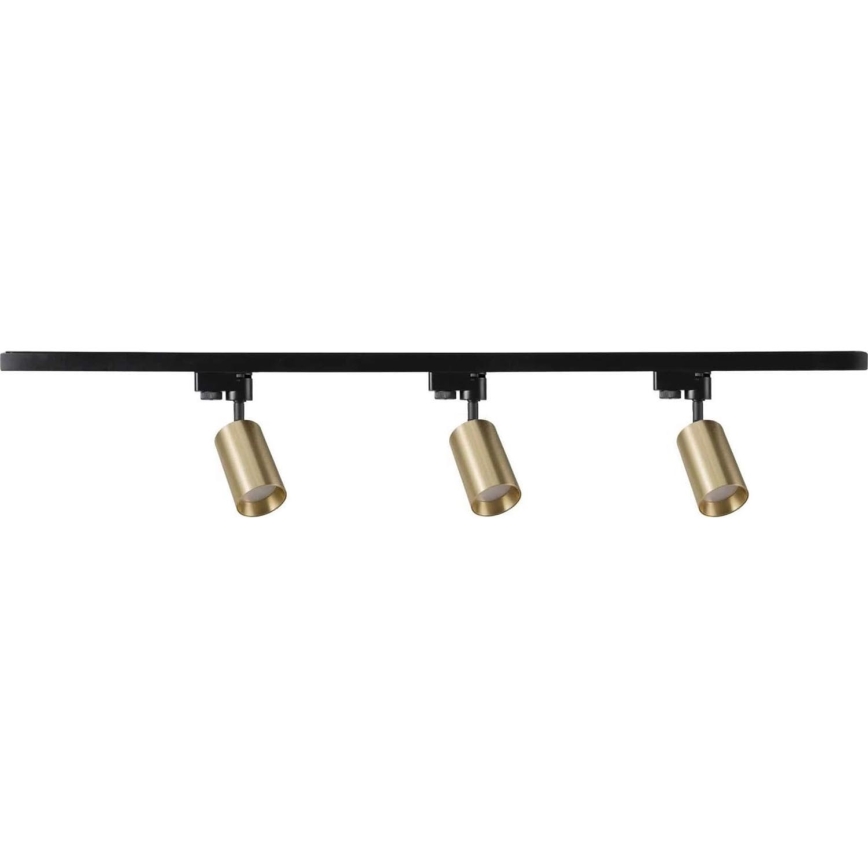Strahler für Schienensystem MARIBEL 3xGU10/10W/230V +1 m Schienensystem golden