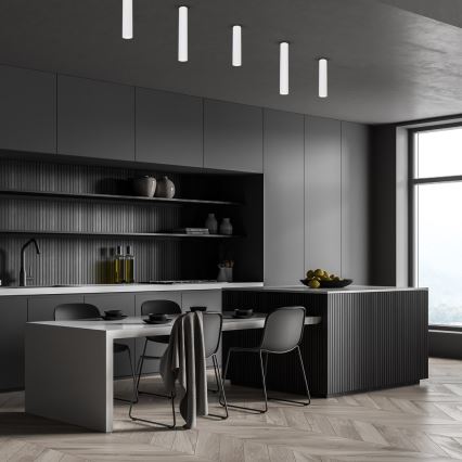 Strahler GENESIS 1xGU10/8W/230V 30 cm weiß