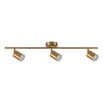 Strahler GOLDI 3xGU10/10W/230V golden
